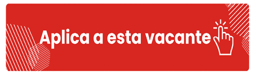 Bot n rojo con texto blanco que dice “Aplica a esta vacante" acompa ado de un cono de mano se alando.  Descripci n generada con IA