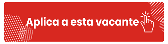 Bot n rojo con texto blanco que dice “Aplica a esta vacante" acompa ado de un cono de mano se alando.  Descripci n generada con IA