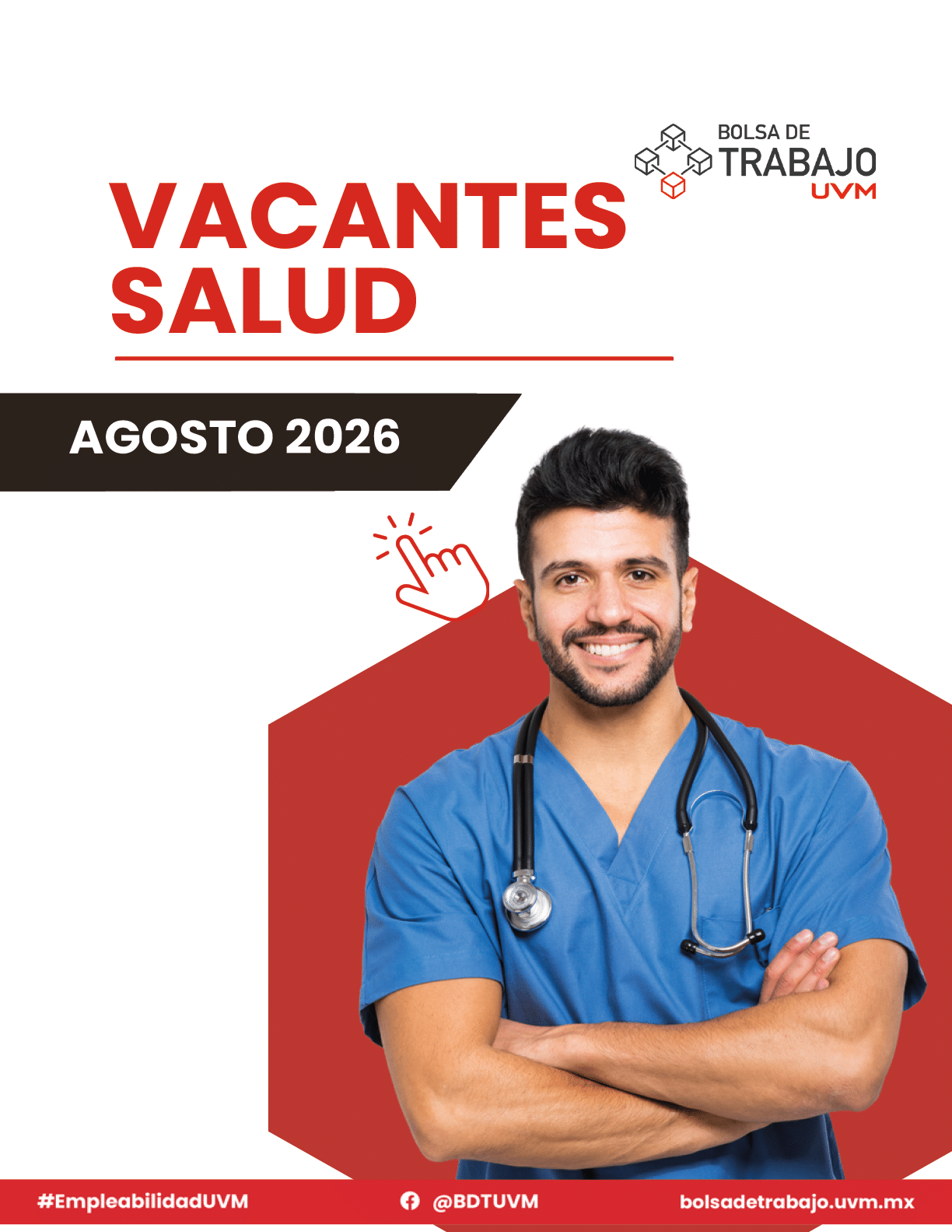 Portada Despega Lince Salud 2026 - Vacantes y Primeros Empleos UVM